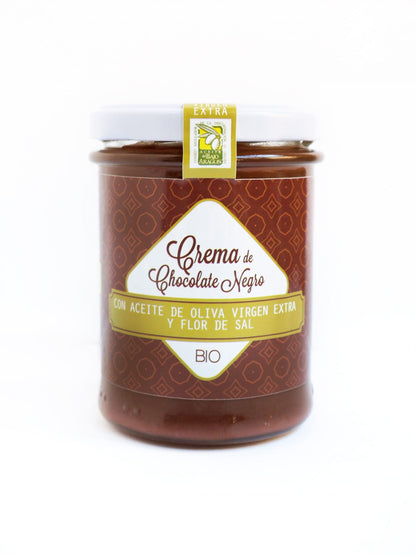 Crema Bio de chocolate negro con aceite de oliva virgen extra y flor de sal_1