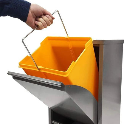 Armario para reciclaje metálico PAT 2 Gris