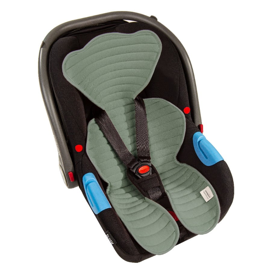 Colchoneta Unviersal Transpirable Para Silla De Coche Ocean Green