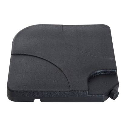 Outsunny Base Soporte De Sombrilla Pie Para Parasol Negro_4