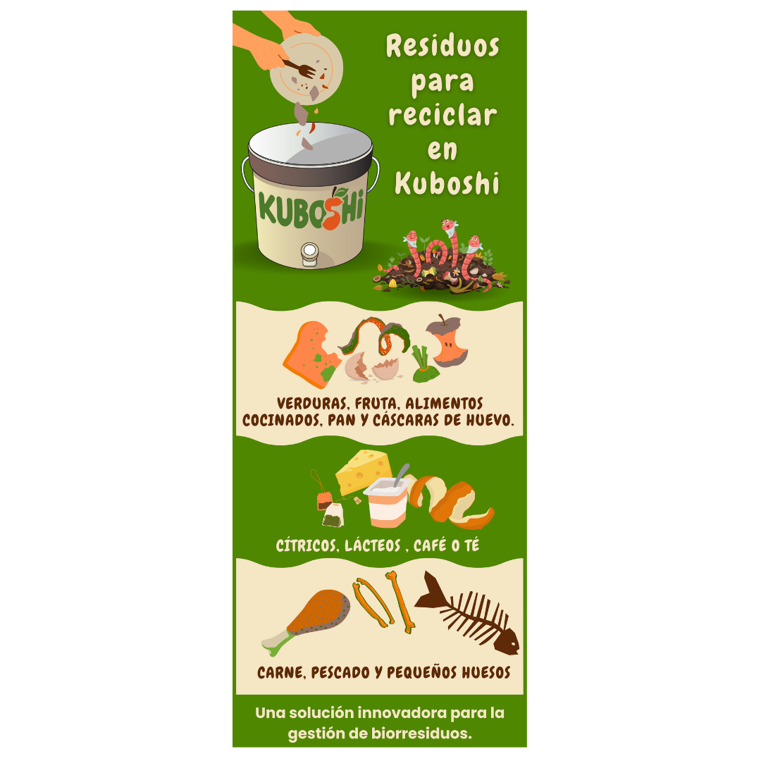 Kuboshi 1 kg: Activador De Compostaje Bokashi_5