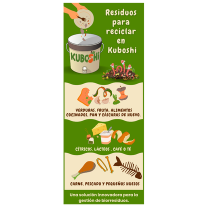 Kuboshi 1 kg: Activador De Compostaje Bokashi_5