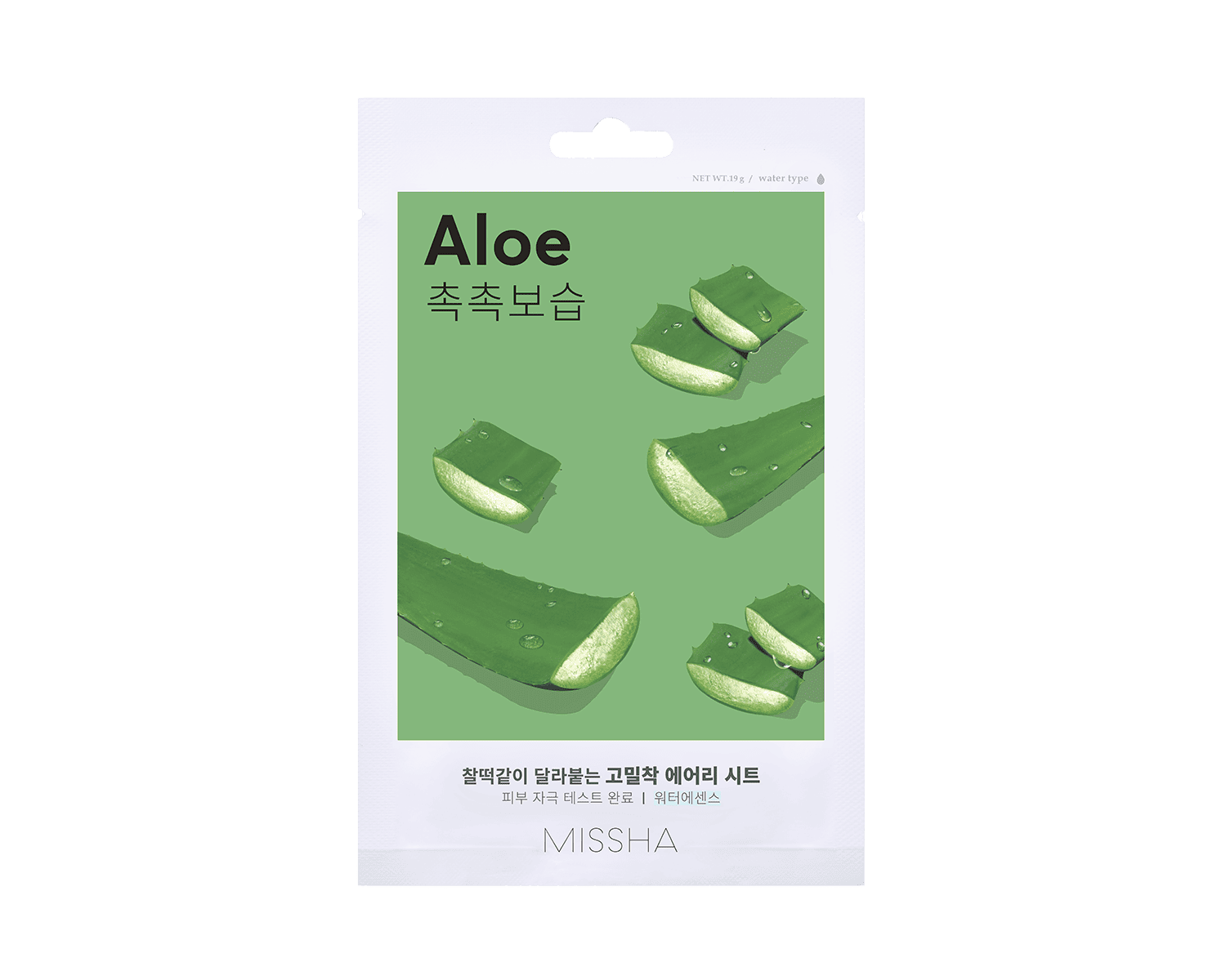 Missha Airy Fit Sheet Mask [aloe] (19g) - Mascarilla Aloe_0