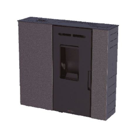 Bricosol Estufa De Pellet Extraplana Boreal 9 Kw Gris_0
