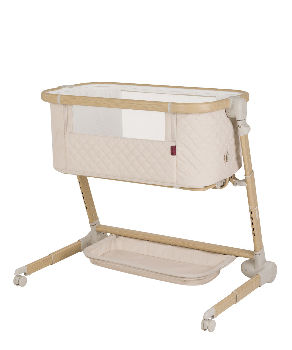 Carrello Minicuna Colecho Para Bebe Salsa Cremio Beige_2