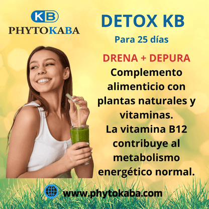 Detox Kb 500 Ml Drena Y Detoxifica
