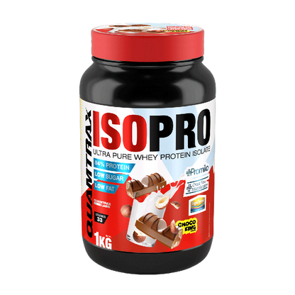 Isopro Cfm - 1kg - Crema De Chocolate Y Avellanas - Proteína De Aislado De Suero Isolate - Quamtrax_0