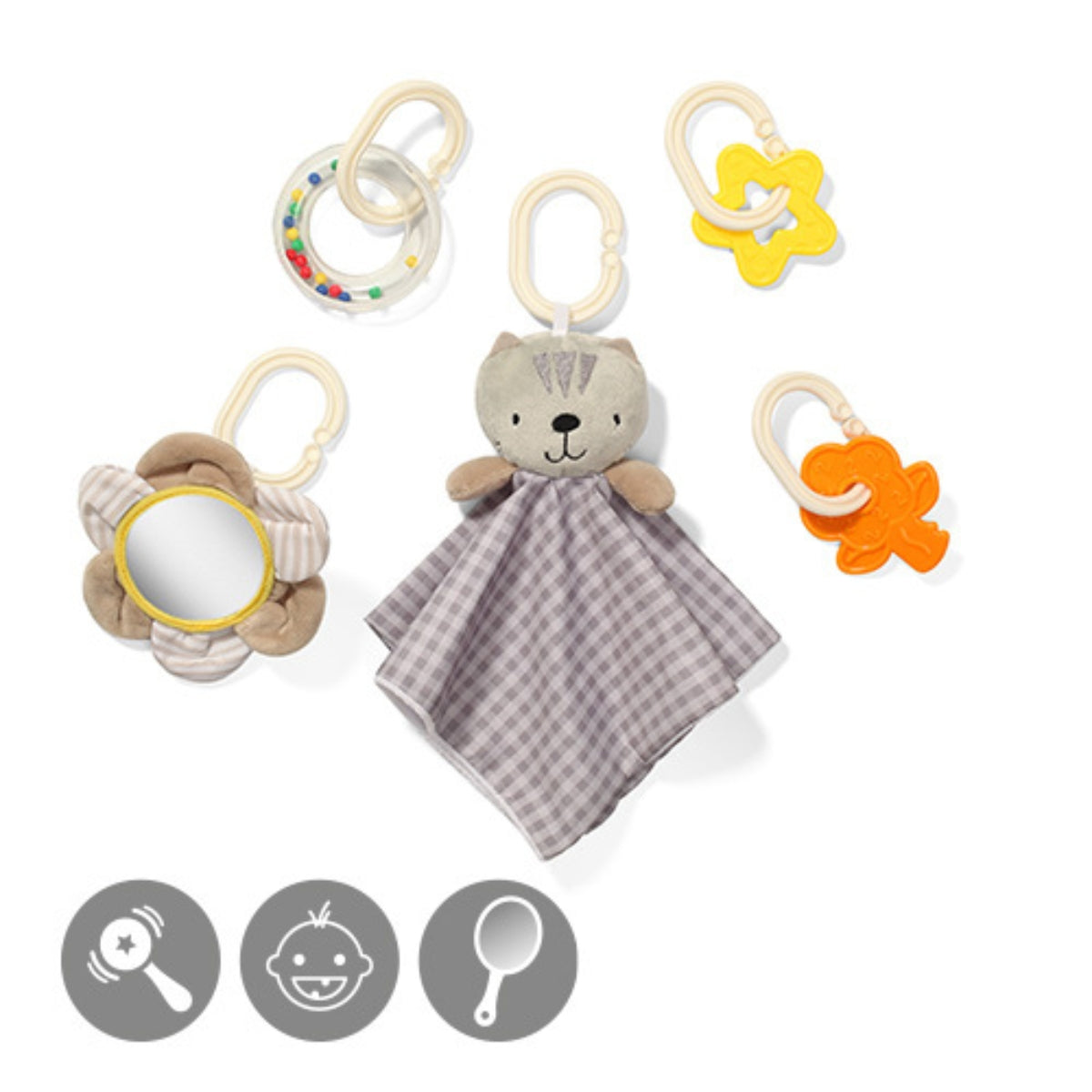 Babyono Manta De Actividades Bebés | Juego, Estimulación Y Desarrollo Desde El Primer Día_4