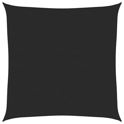 Vidaxl Toldo De Vela Hdpe Negro 160 G/m² 4,5x4,5 M_0