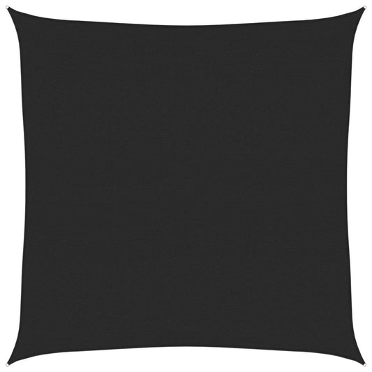 Vidaxl Toldo De Vela Hdpe Negro 160 G/m² 4,5x4,5 M_0