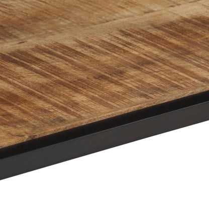 Mesa Consola Madera Maciza De Mango Rugosa 100x35x70 Cm_3