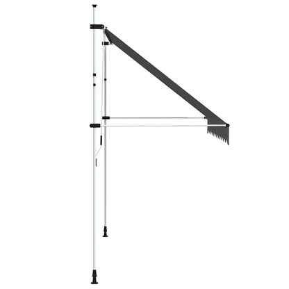 Toldo Retráctil De Operación Manual Antracita 300 Cm_3