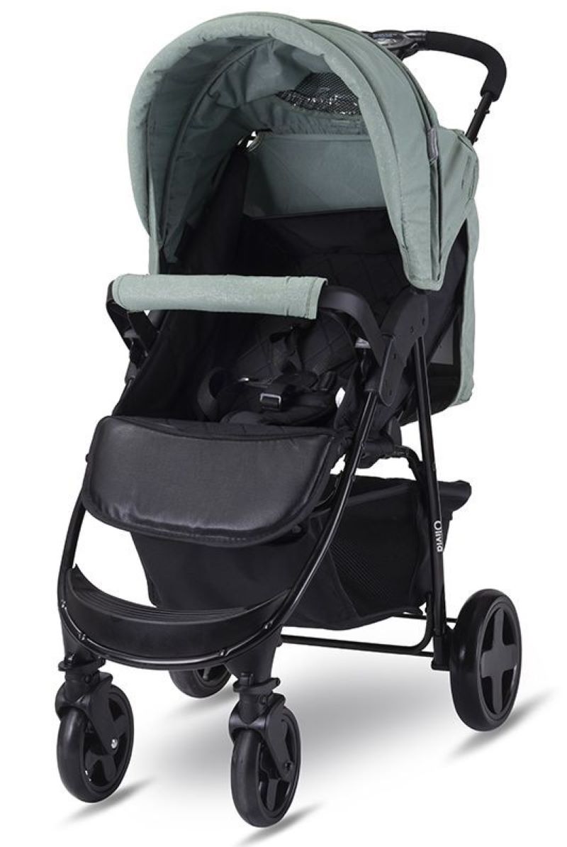 Silla De Paseo Con Cubrepiés Olivia Basic Green Bay_0