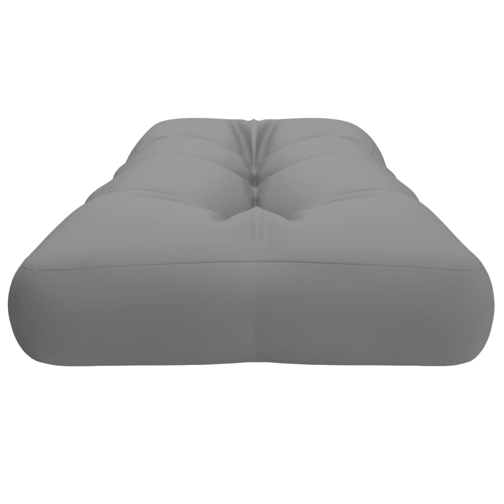 Vidaxl Cojín Para Sofá De Palets Tela Gris 120x40x12 Cm_5