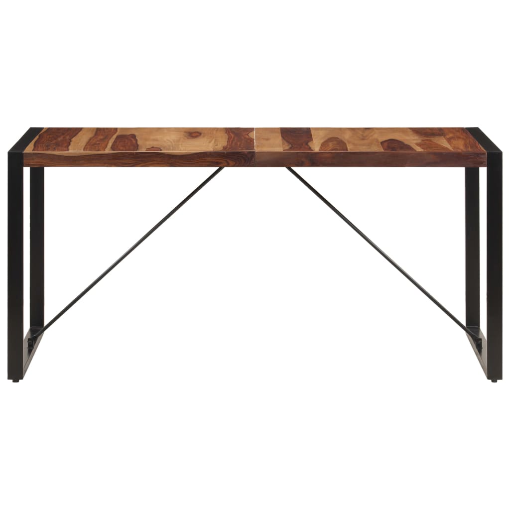 Mesa De Comedor 160x80x75 Cm Madera Maciza De Sheesham_1