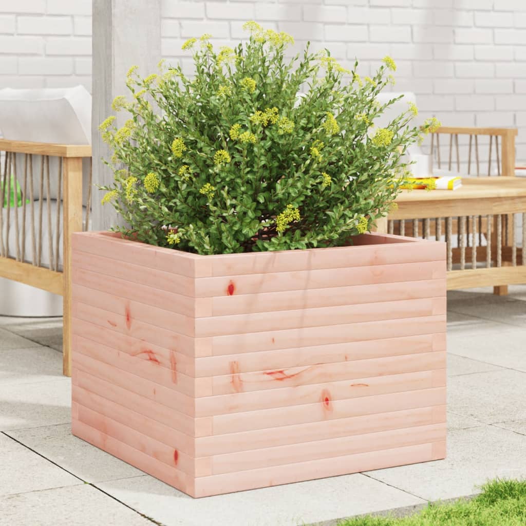 Jardinera De Madera Maciza Douglas 60x60x46 Cm_1