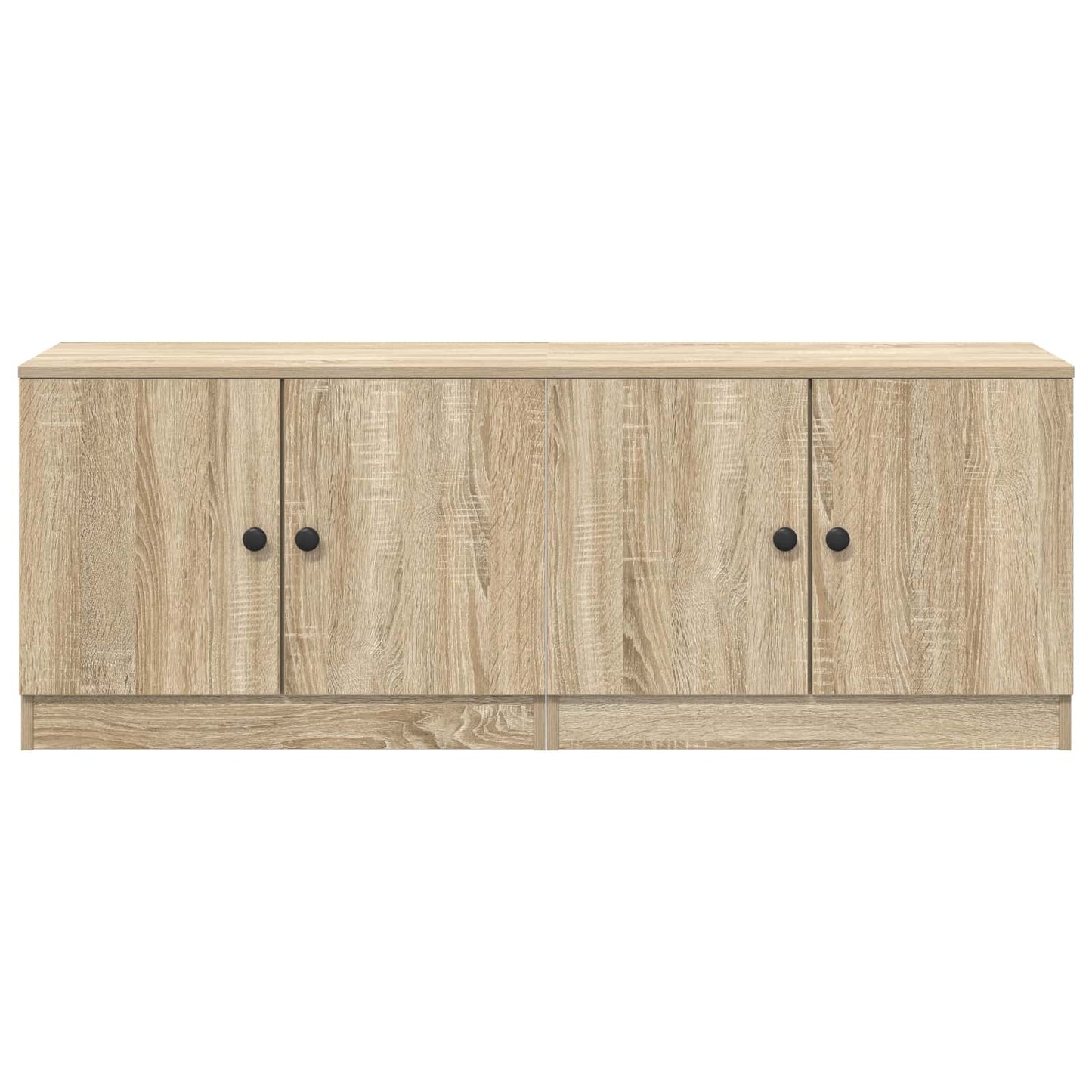 Armario De Almacenamiento Para Cama Alta 2 Uds. Roble Sonoma_4