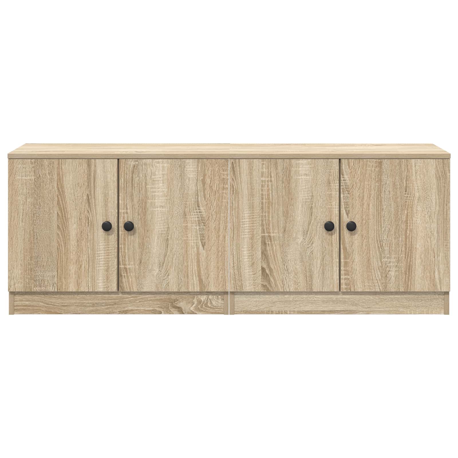 Armario De Almacenamiento Para Cama Alta 2 Uds. Roble Sonoma_4