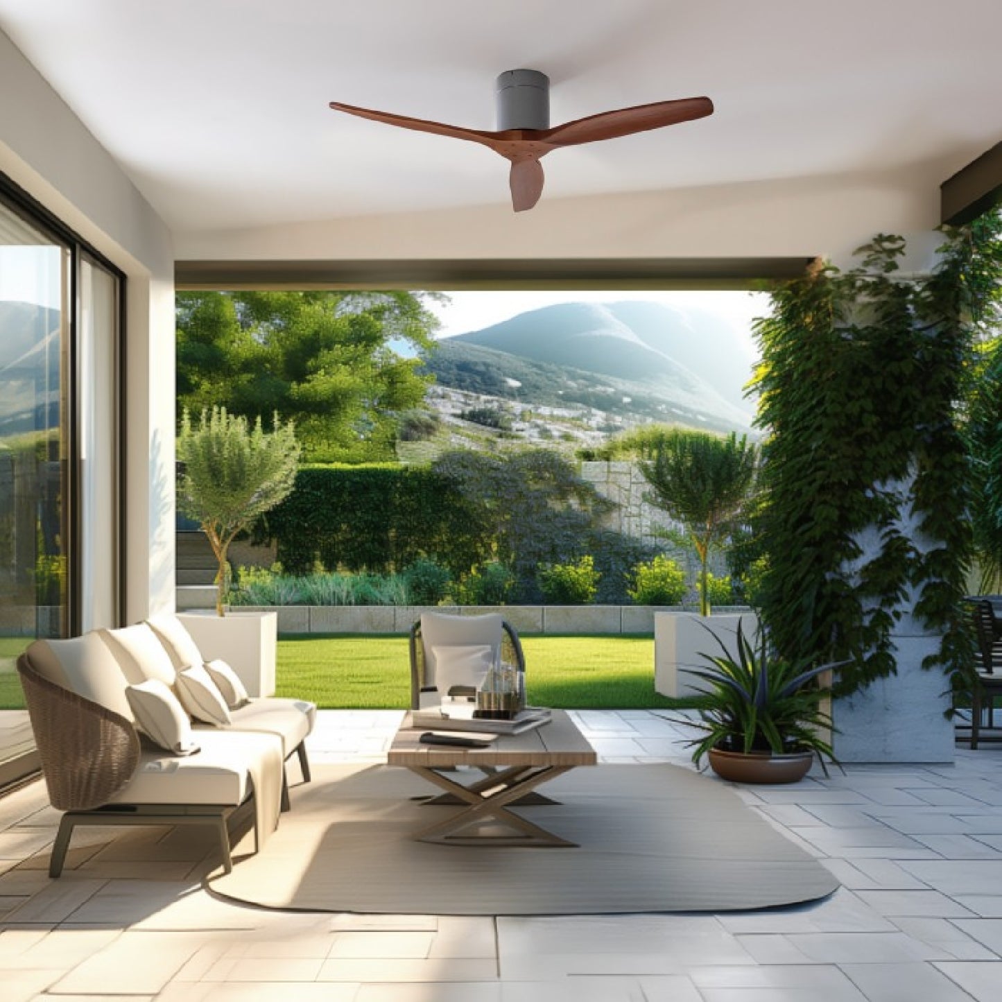 Cecotec Ventilador De Techo Sin Luz Energysilence Aero 5500 Irondarkwood Connected_3