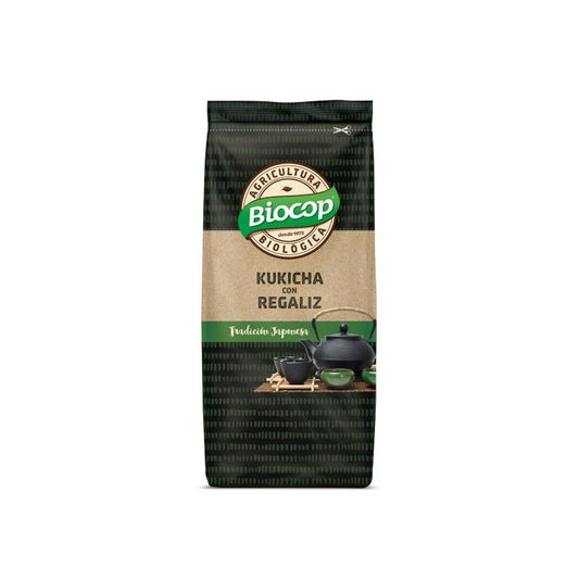 Té Kukicha de 3 años con Regaliz Biocop 75 g
