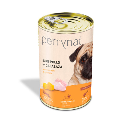Perrynat Pollo Y Calabaza, 12 Latas X 400gr_0