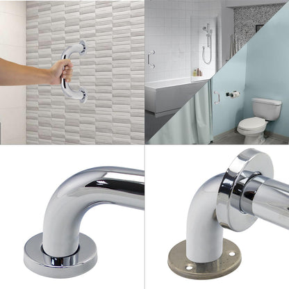 Agarre Ducha Maurer Cromo Brillo Ø 32 Mm. Longitud 22 Cm._1