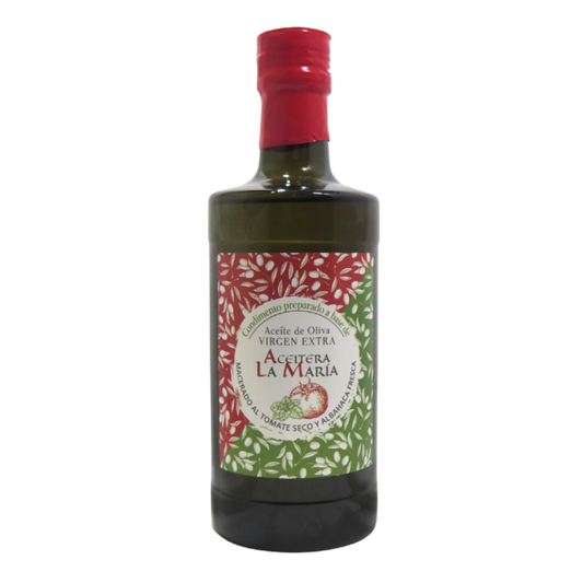Aceite De Oliva Virgen Extra Macerado Al Tomate Seco Y Albahaca 50 Cl Cristal_0