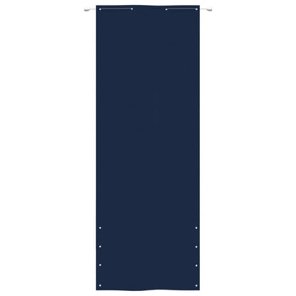 Vidaxl Toldo Para Balcón De Tela Oxford Azul 80x240 Cm_1