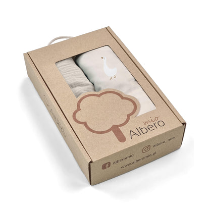 Pack 2 Bajeras Capazo Algodón Satinado Y Muselina Retro Flower