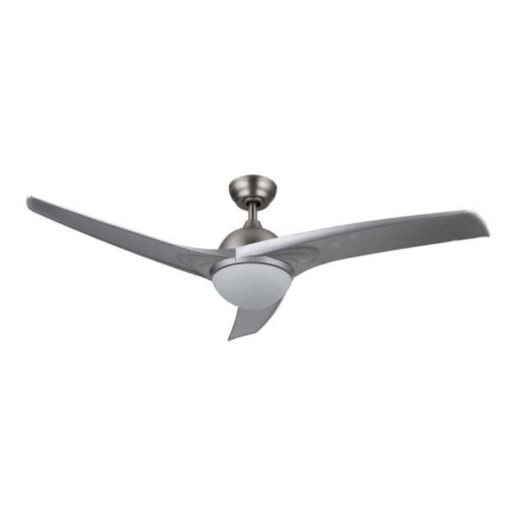 Ventilador Plata De Techo Bianca Con Luz Led Y Mando Ø107 Cm_0