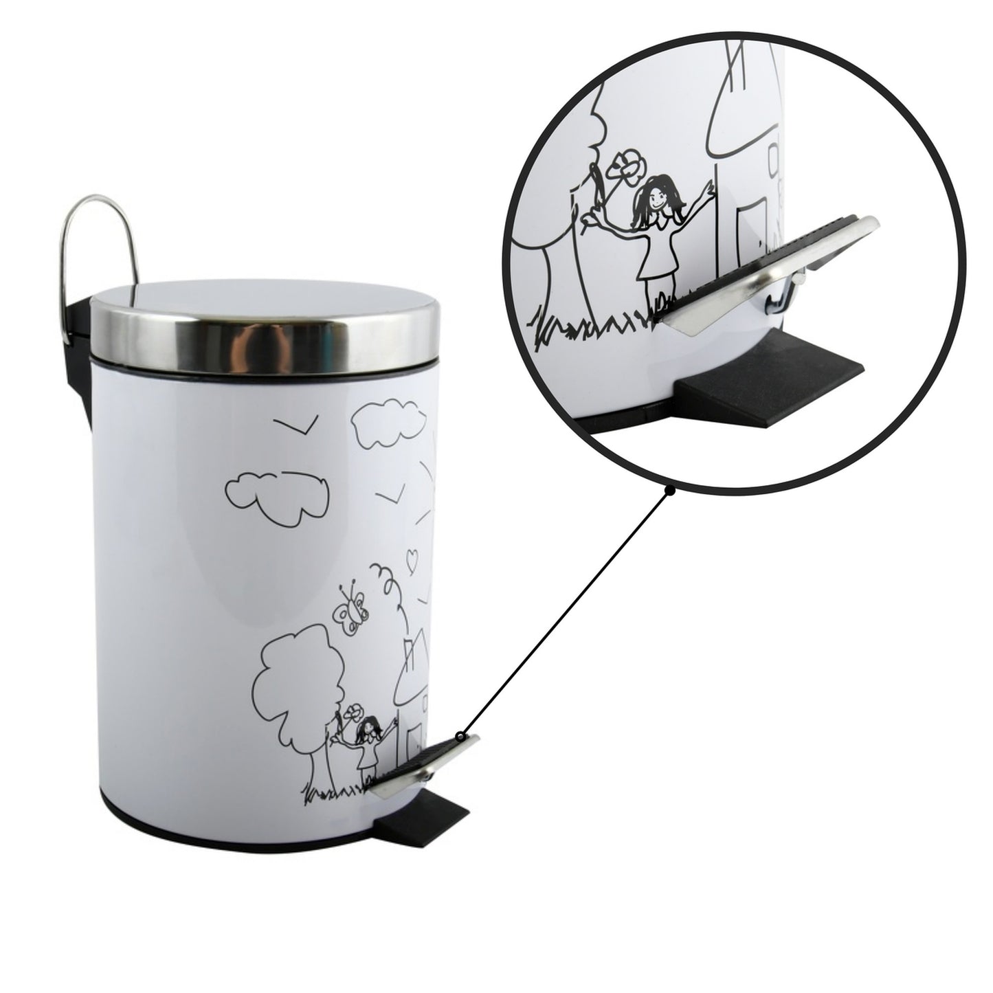 Cubo De Basura 3l Jardin D'enfant_3