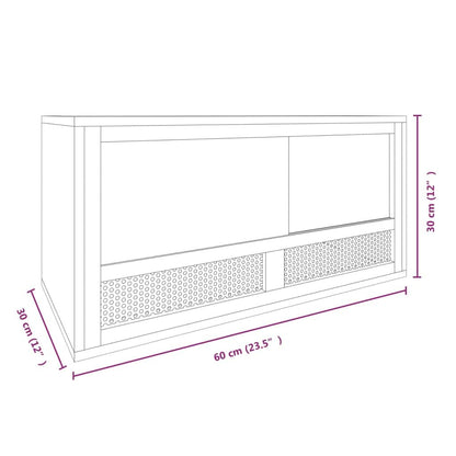 Vidaxl Terrario De Madera Contrachapada 60x30x30 Cm_2