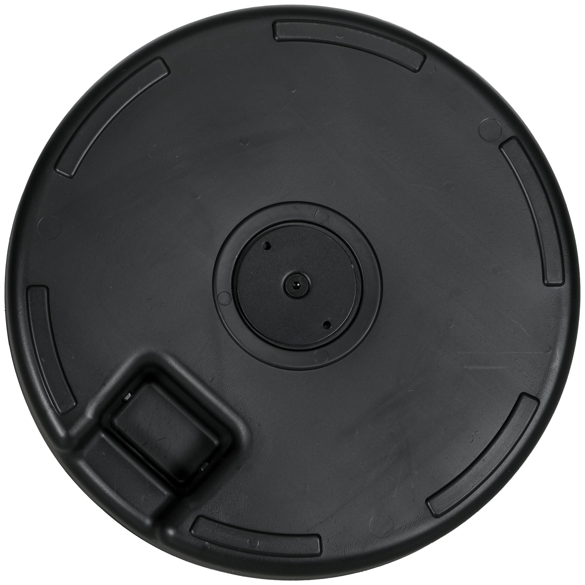 Outsunny Base De Sombrilla Redondo Rellenable De Agua 22 Kg Y Arena 29 Kg Negro_4