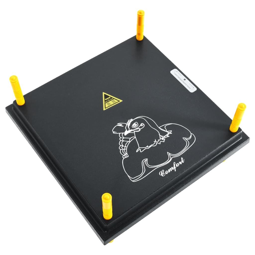 Vidaxl Placa Calefactora De Pollitos Patitos Regulador De Temperatura_3