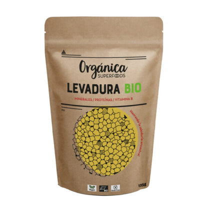 Levadura Nutricional Raw Sin Gluten Bio 125g_0