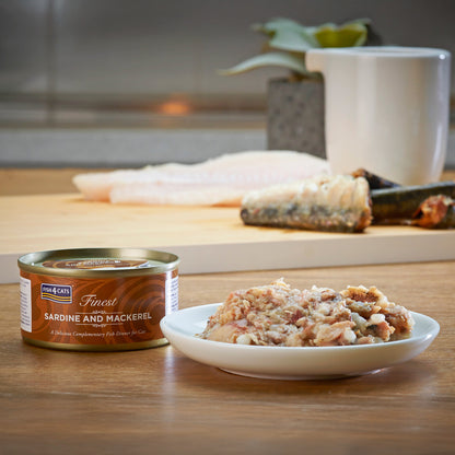 Fish4cats Filete Para Gato – Sardina Con Caballa 70 G (pack De 10)