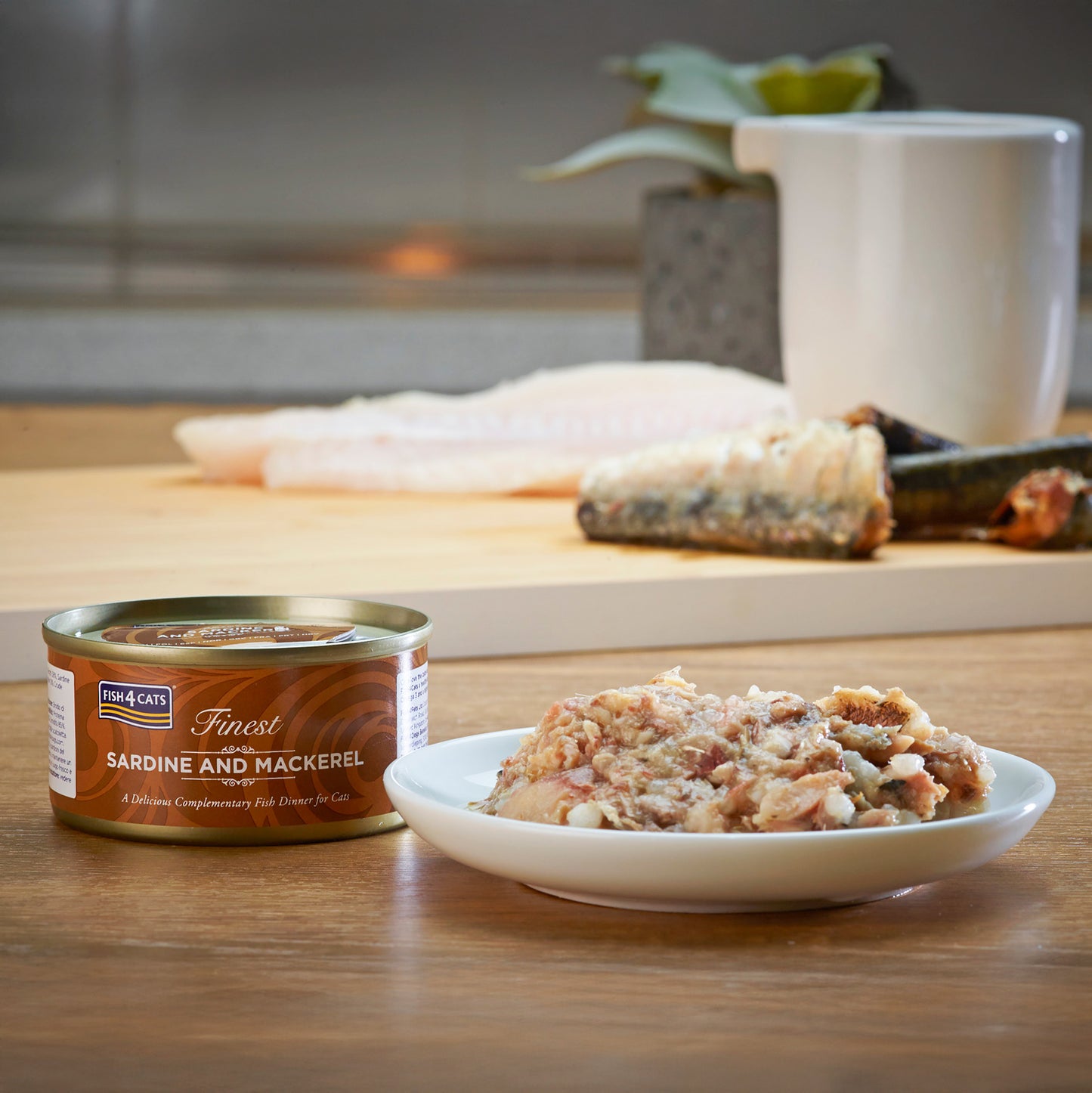 Fish4cats Filete Para Gato – Sardina Con Caballa 70 G (pack De 10)_2