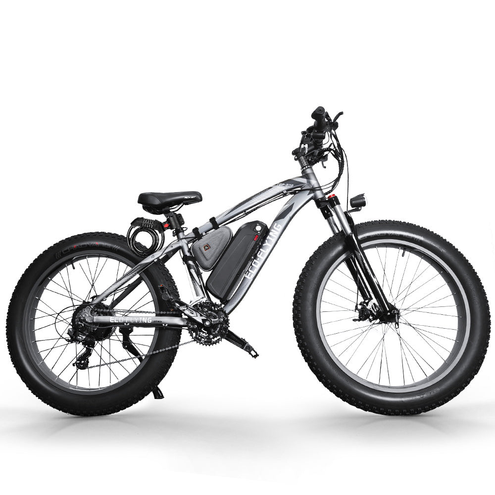 Fat Ebike Rich Bit Top-020 1000w-48v-13ah (624wh) - Rueda 26 Color Plateado_0