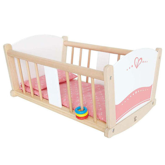 Cuna Mecedora Muñecas Rock-a-bye Baby Cradle Hape_0