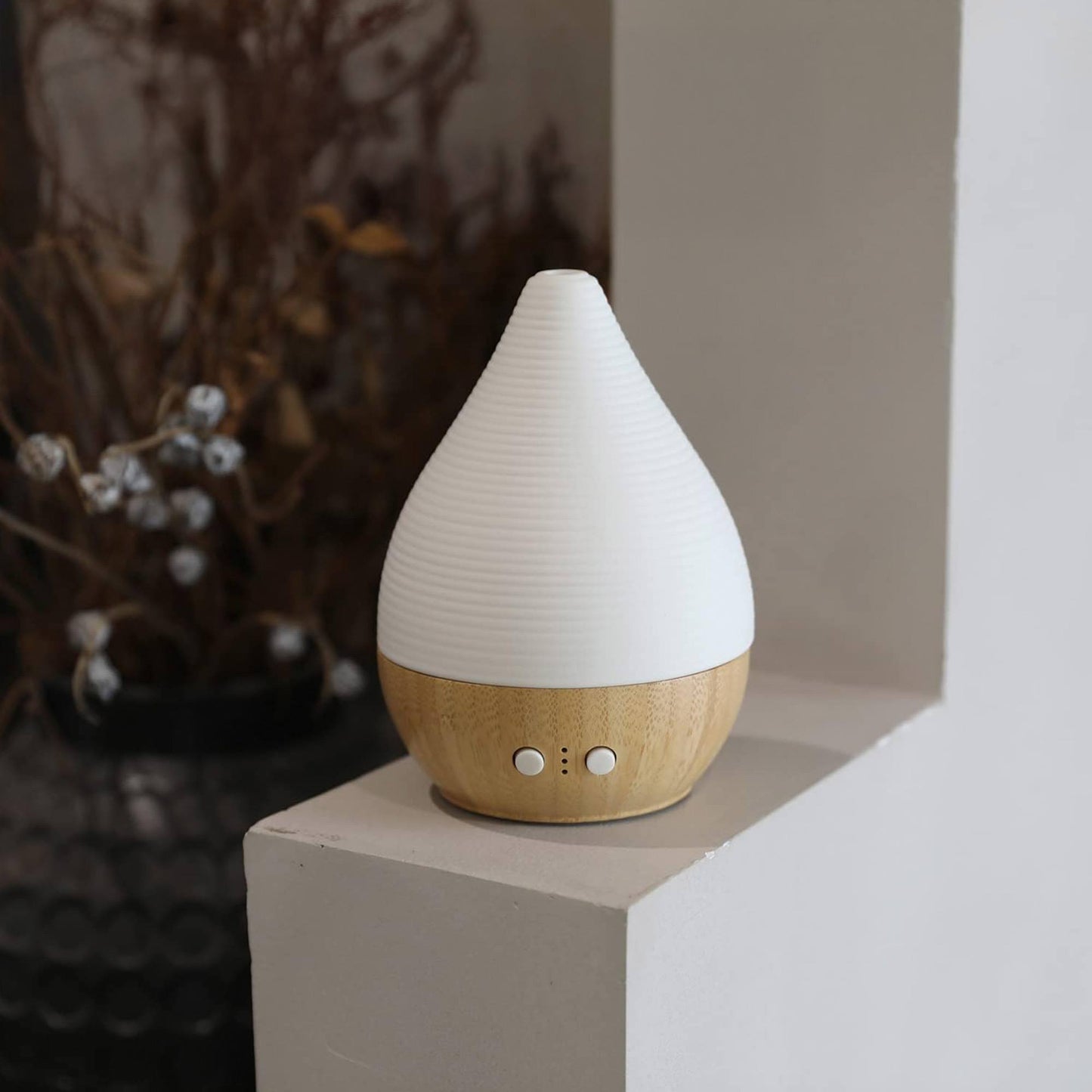 Well Home Humidificador Abs Con Taa De Pp Y Led De Colores Con Fragancia De Lavanda Y Jazmín_2