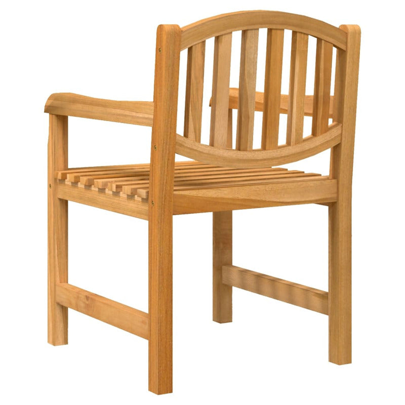 Vidaxl Sillas De Jardín 8 Uds Madera Maciza De Teca 58x59x88 Cm_5