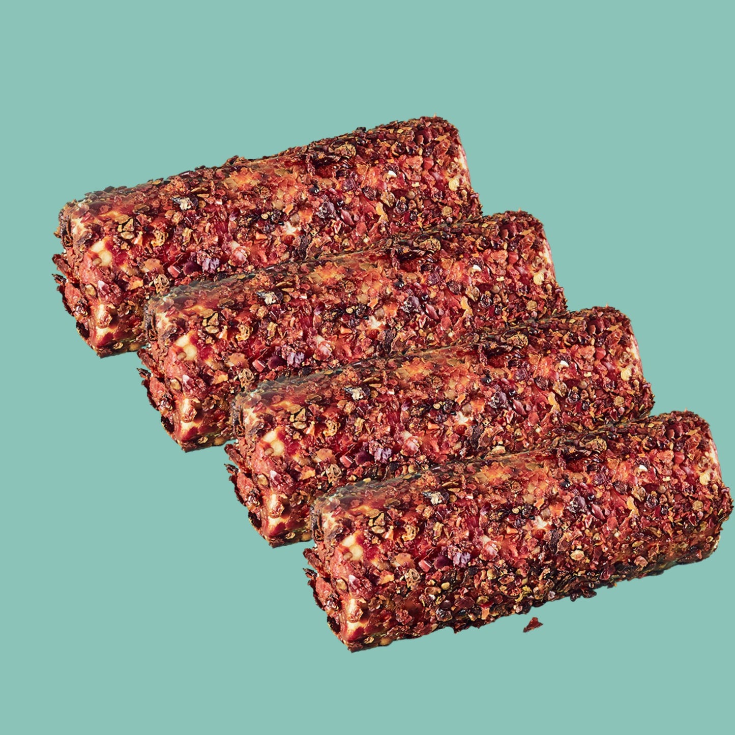 Pack 4 Rulitos Cabra Eco Con Tomate Seco Y Pimiento_0