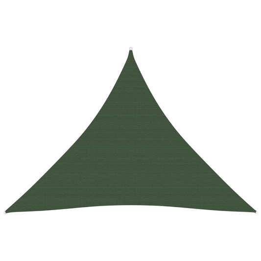 Vidaxl Toldo De Vela Verde Oscuro Hdpe 160 G/m² 5x5x5 M_0
