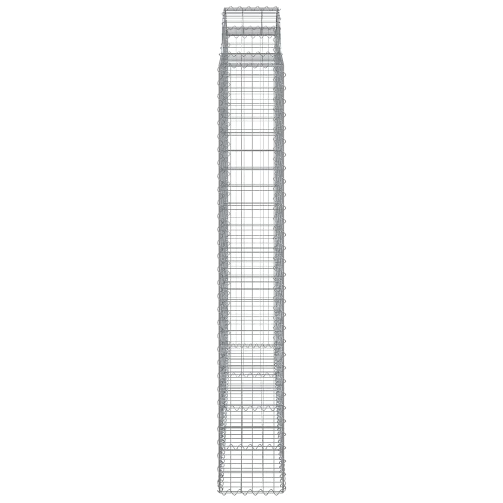 Cestas De Gaviones 2 Uds Forma De Arco Hierro 200x30x200/220 Cm_4