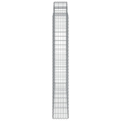 Cestas De Gaviones 2 Uds Forma De Arco Hierro 200x30x200/220 Cm_4
