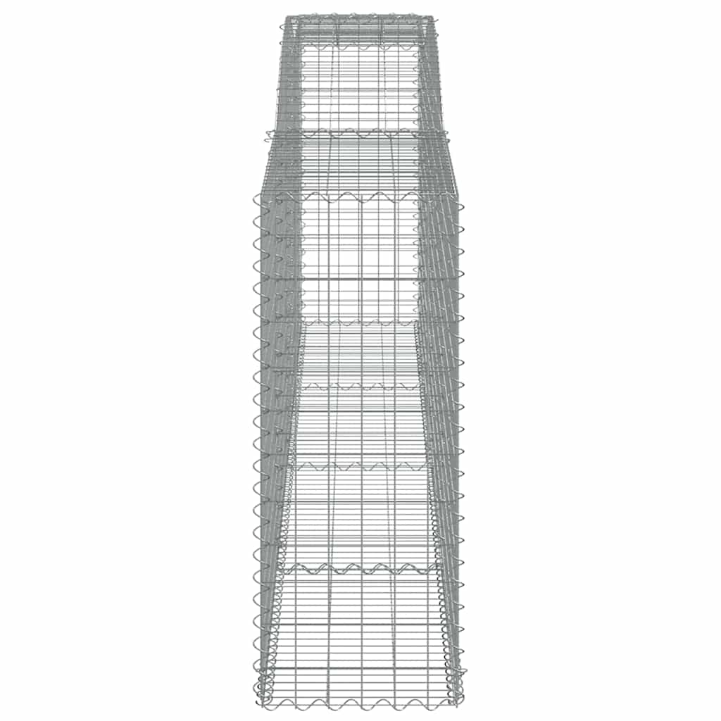 Cestas De Gaviones 6 Uds Forma De Arco Hierro 400x50x120/140 Cm_4
