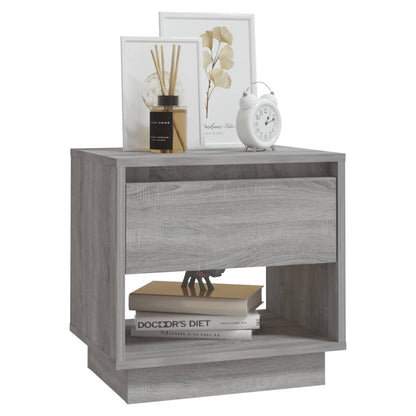 Mesitas Noche 2 Uds Madera Ingeniería Gris Sonoma 45x34x44 Cm_2