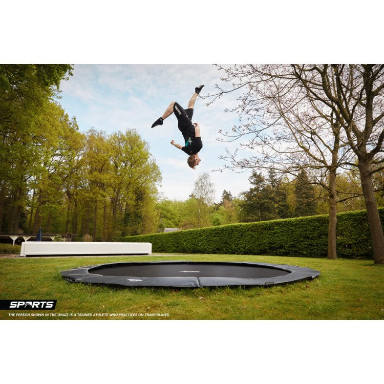 Cama Elastica Berg Flatground Champion 380 Negro.