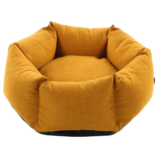 Flamingo Cama Para Perros Con Cremallera Ziva Hexagonal Ocre 60x20 Cm / Vetonek_0