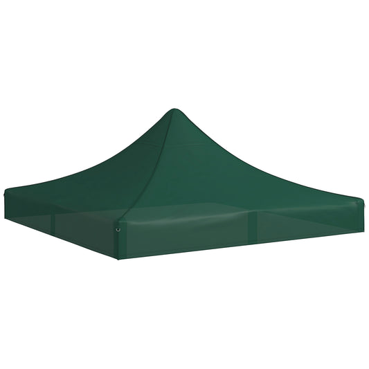 Outsunny Techo De Repuesto Para Carpa Plegable 3x3 M Impermeable Verde Oscuro_0